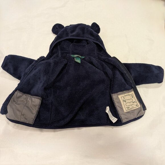 L.L. Bean Infants' Hi-Pile Fleece Jacket (With Hood) - Picture 7 of 15